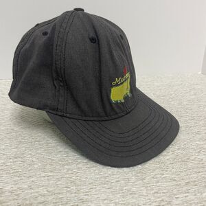 Vintage Masters American Needle Made In USA Leather Strapback Hat **READ**